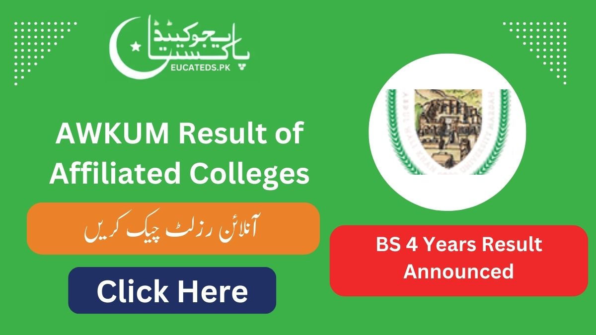 AWKUM Result Affiliated Colleges