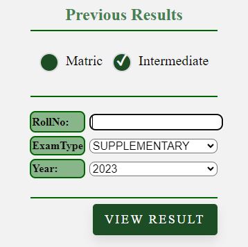 BISE Lahore Board Matric Result 2024