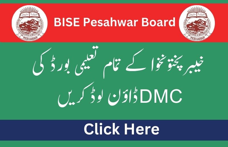 KPK Board Matric Result DMC Download Free